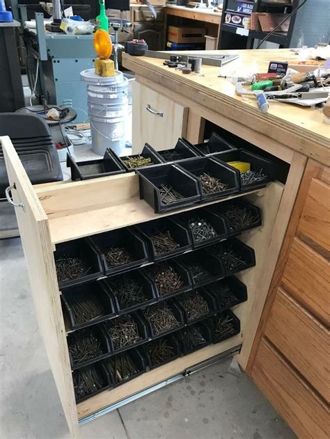 storage bins for nails